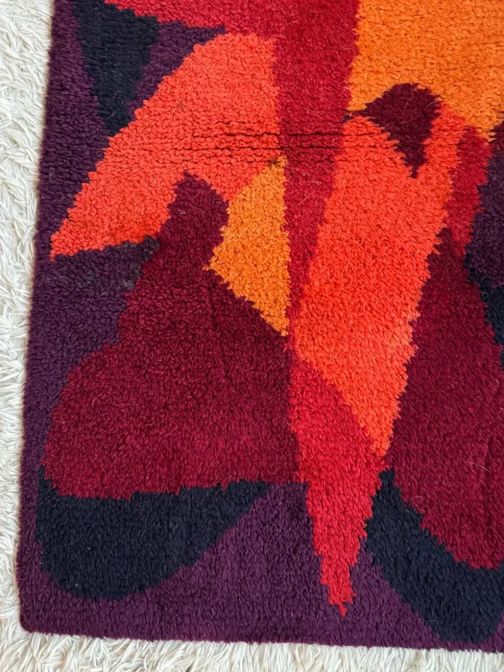 Tapis Pop Art scandinave années 70