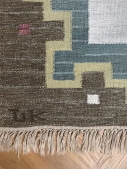 Tapis Röllakan Suède années 1960