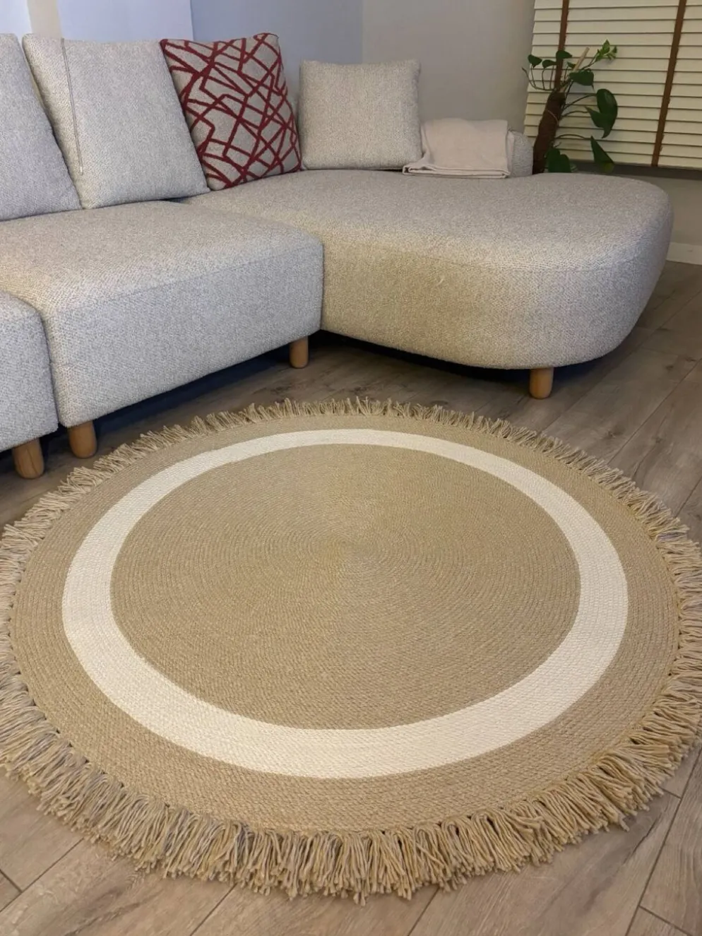 Tapis rond Natura