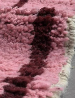 Tapis Rose Contemporain - 297 x 246 cm