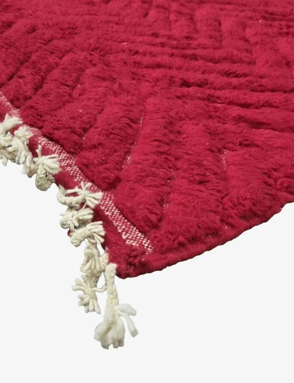 Tapis Rouge Contemporain - 300 x 250 cm