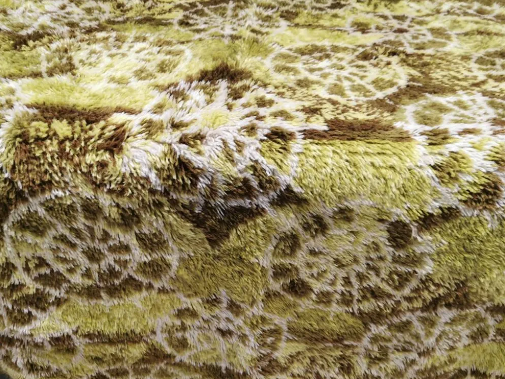 Tapis rya en laine suédoise. Estimé des années 1970-80.