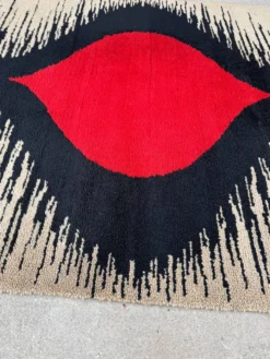 Tapis Rya scandinave, années 70