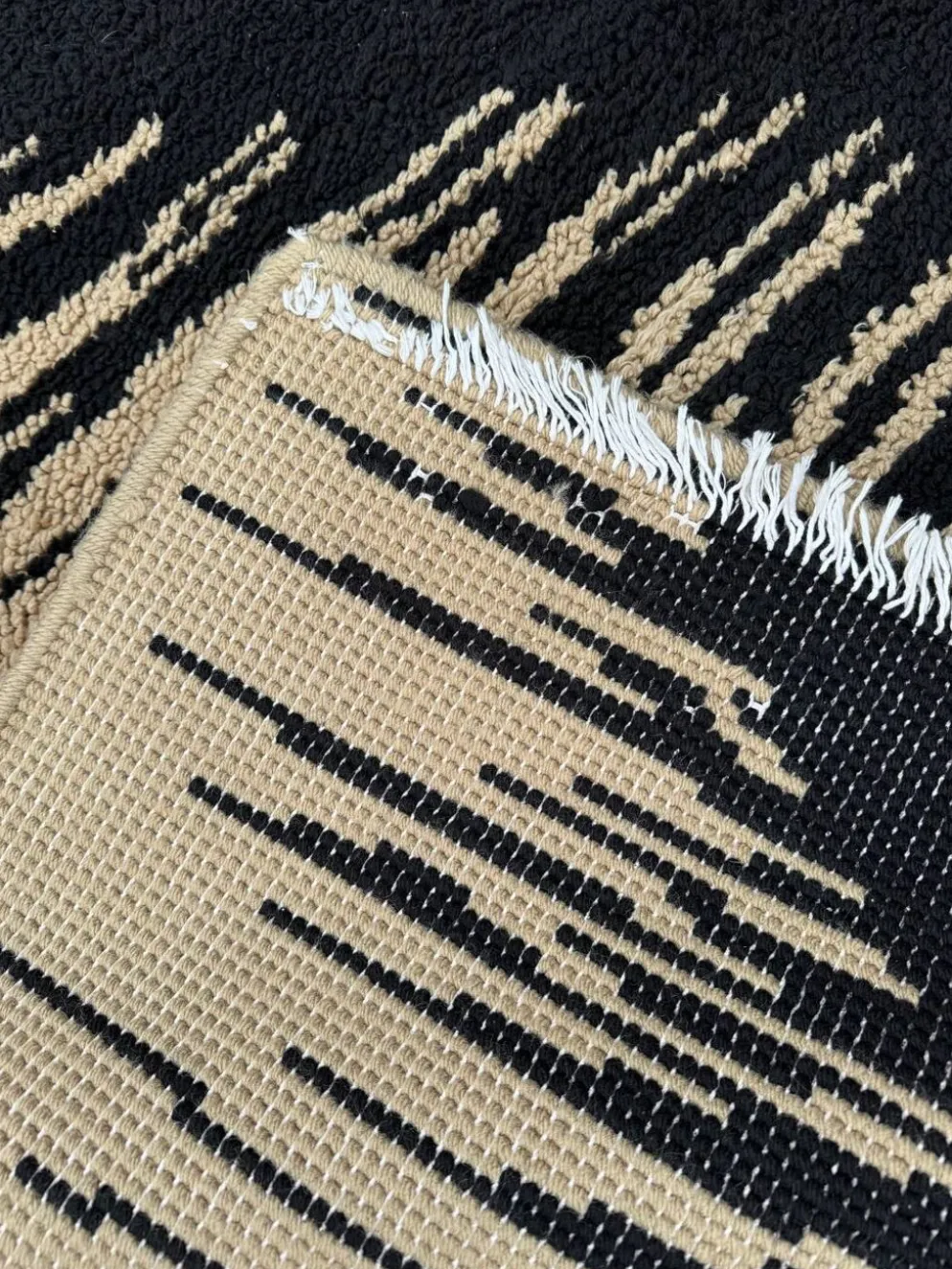 Tapis Rya scandinave, années 70