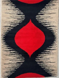 Tapis Rya scandinave, années 70