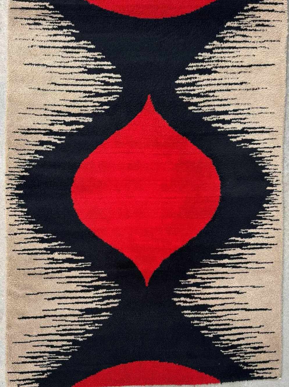 Tapis Rya scandinave, années 70