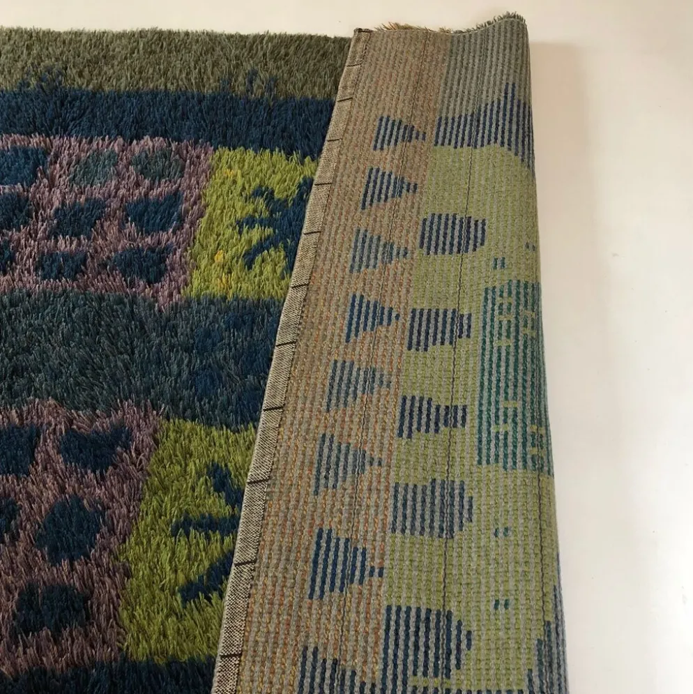 Tapis scandinave Arne Lindaas pour Sellgren AS Norvège 140x212cm