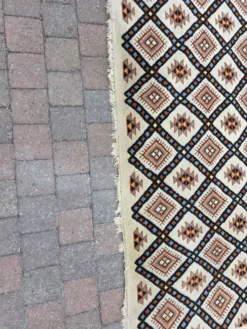 Tapis scandinave en laine des années 60/70