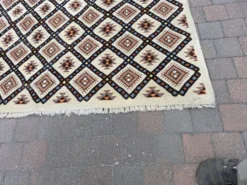Tapis scandinave en laine des années 60/70