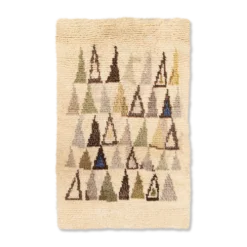 Tapis scandinave Rya de Maija Kolsi Makela, 160x100cm