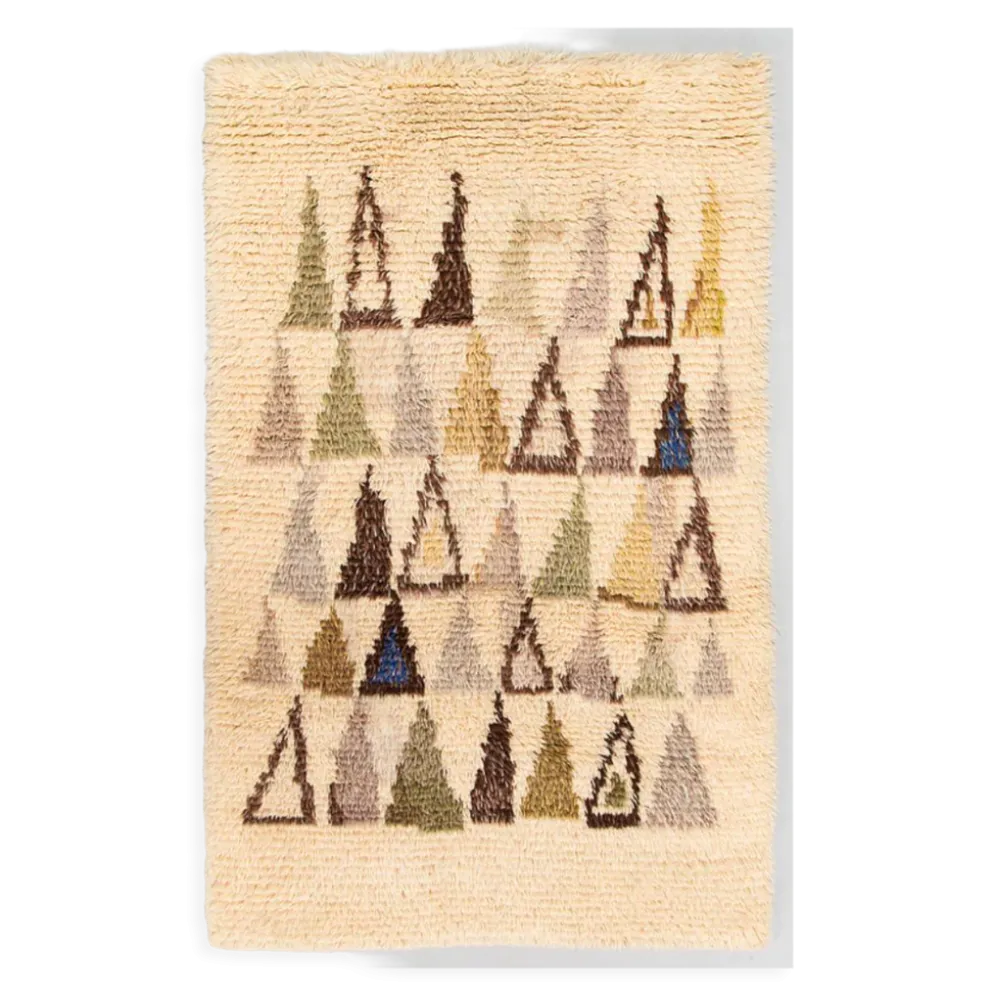 Tapis scandinave Rya de Maija Kolsi Makela, 160x100cm