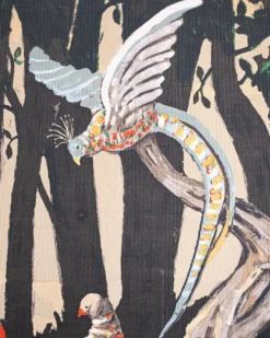 Tapisserie Allégorie du Printemps, imprimée sur toile, France, 1960s