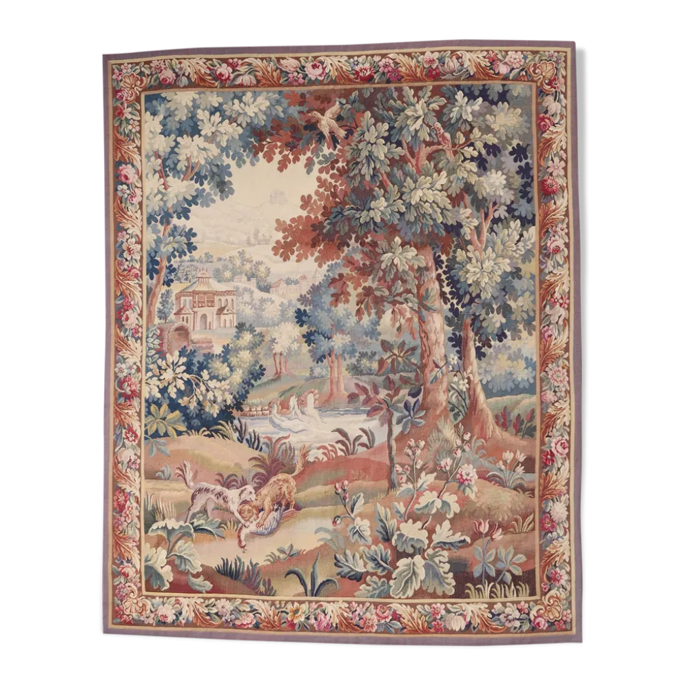 Tapisserie Aubusson 19ème siècle