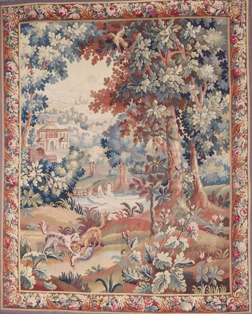 Tapisserie Aubusson 19ème siècle