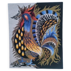 tapisserie au coq 