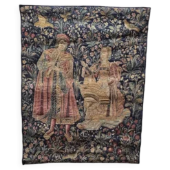 Tapisserie belge vintage « Le Concert » de Ter Waes, années 1960
