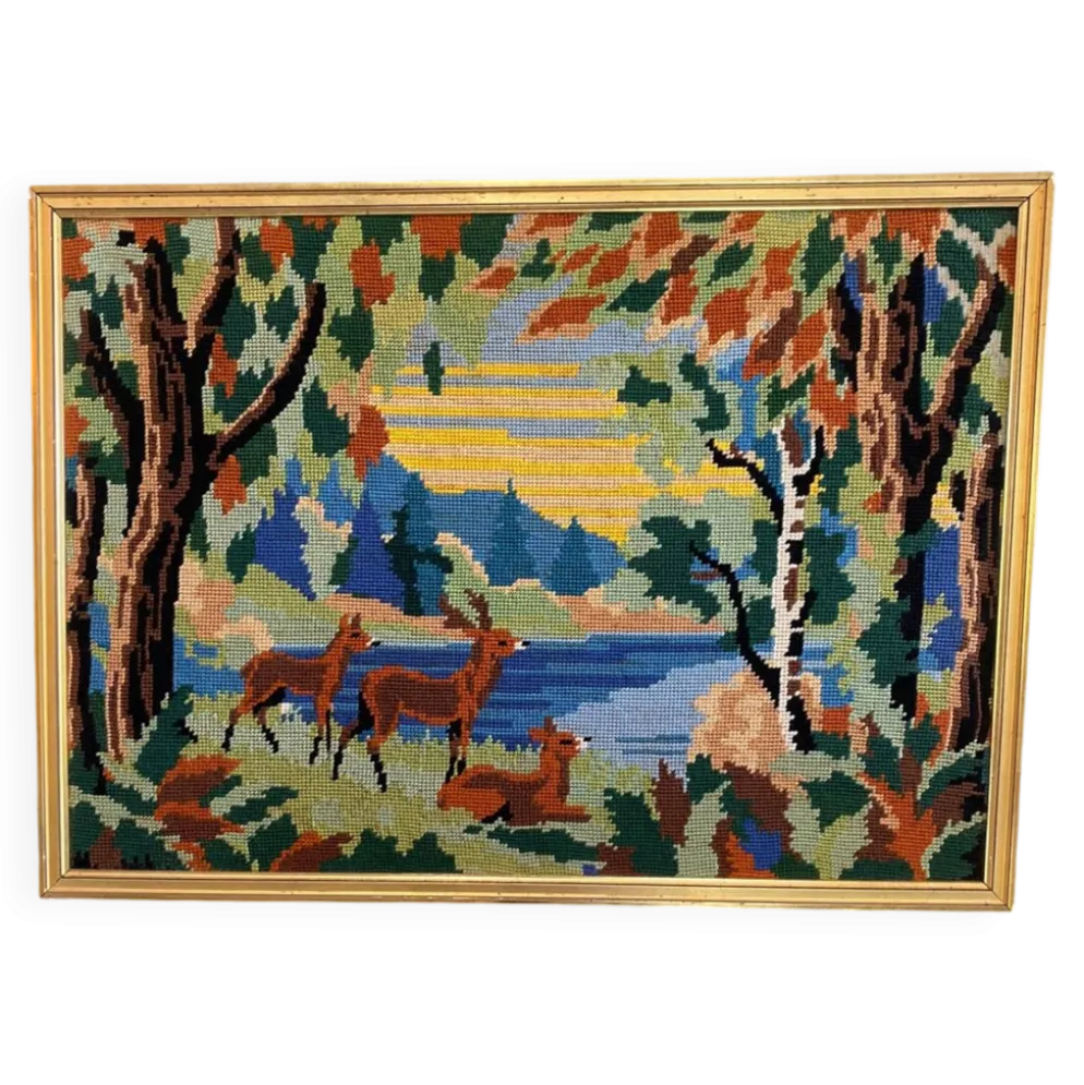 Tapisserie coloree
