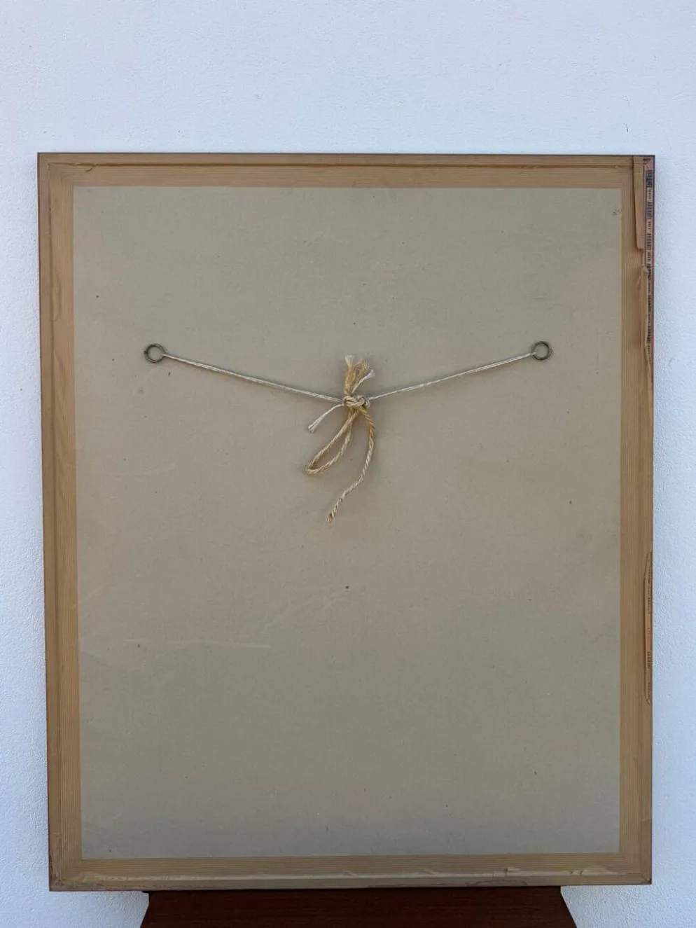 Tapisserie coq flamboyant années 70