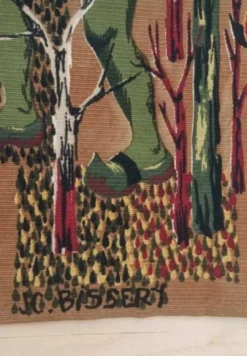 Tapisserie d’art signée Jean-Claude Bissery – Atelier Robert Four, Aubusson