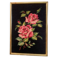 Tapisserie décoration rose