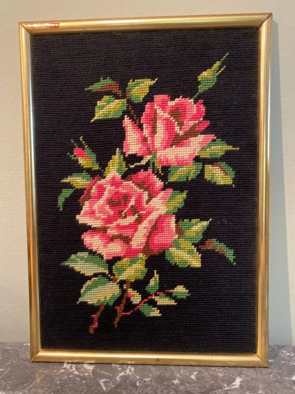 Tapisserie décoration rose