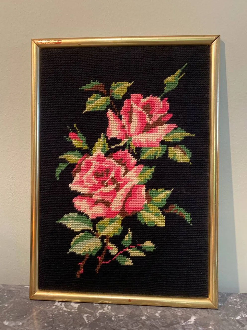 Tapisserie décoration rose