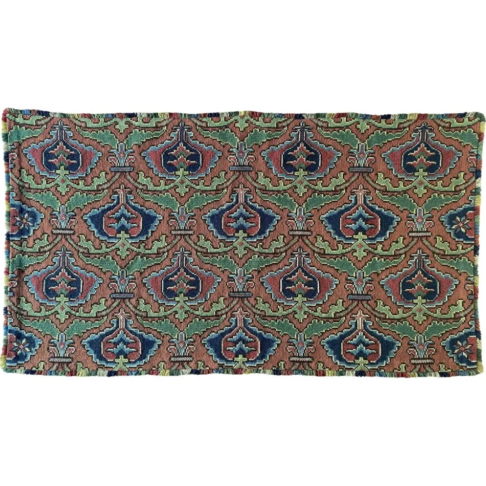 Tapisserie de broderie de grenade de l'art populaire suédois par Edna Nihlén, Suède 1956