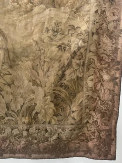 Tapisserie de style Renaissance à décor animalier, XXème siècle