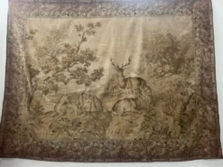 Tapisserie de style Renaissance à décor animalier, XXème siècle