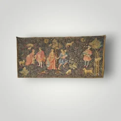 Tapisserie française vintage « La Dame » Artis Flora, Médiévale , Musée du Louvre