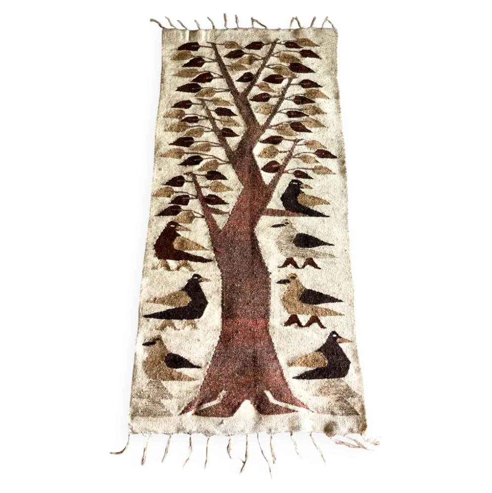 Tapisserie égyptienne Arbre de Vie – Atelier Ramsès Wissa Wassef