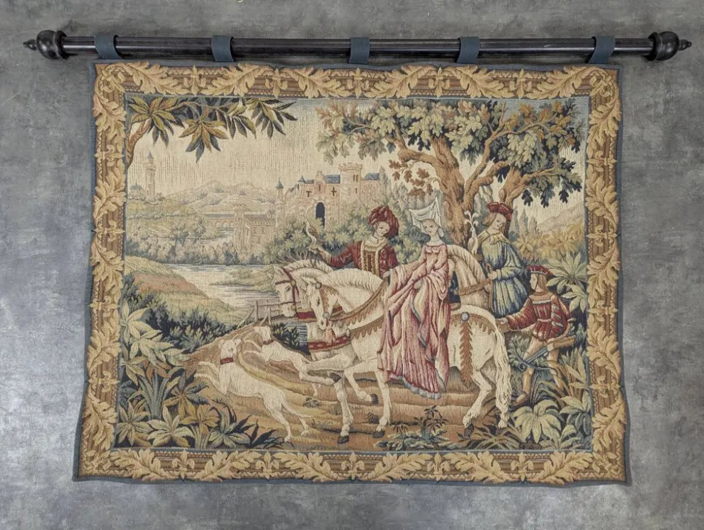 Tapisserie La Chasse Royale de Marc Waymel pour le Médailler Franklin