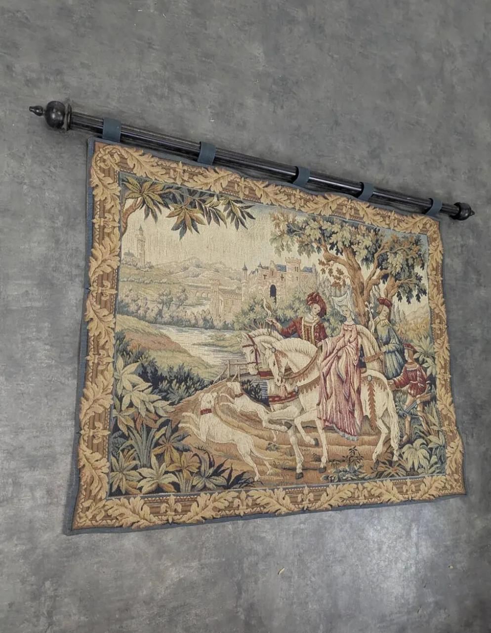 Tapisserie La Chasse Royale de Marc Waymel pour le Médailler Franklin