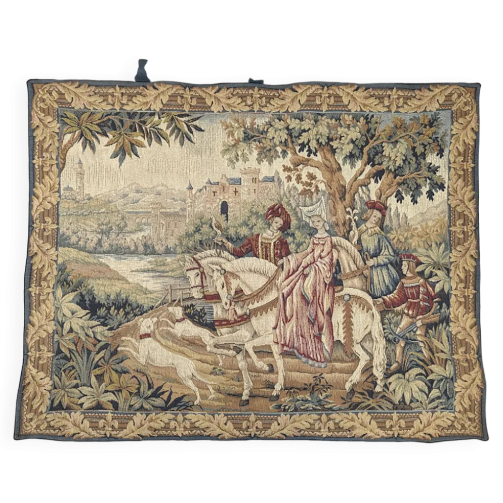 Tapisserie La Chasse Royale de Marc Waymel pour le Médailler Franklin