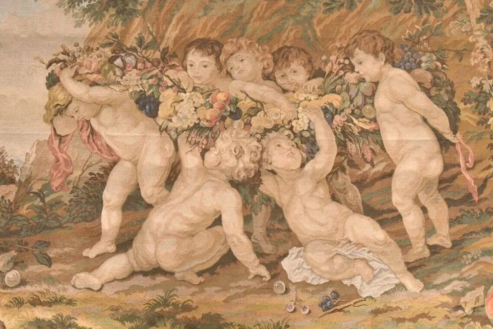Tapisserie "La Guirlande de fruits"