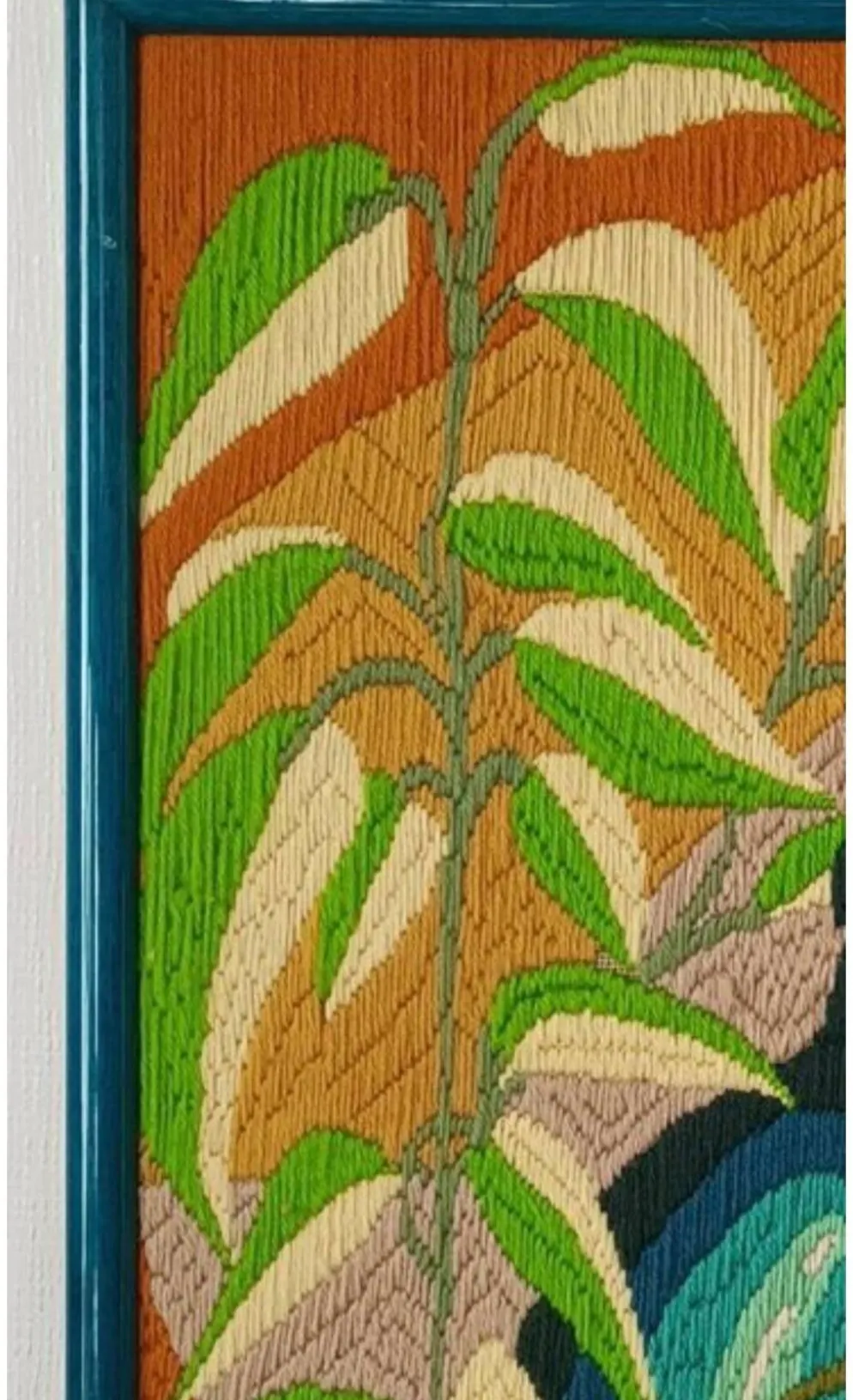 Tapisserie Laine vintage 1970