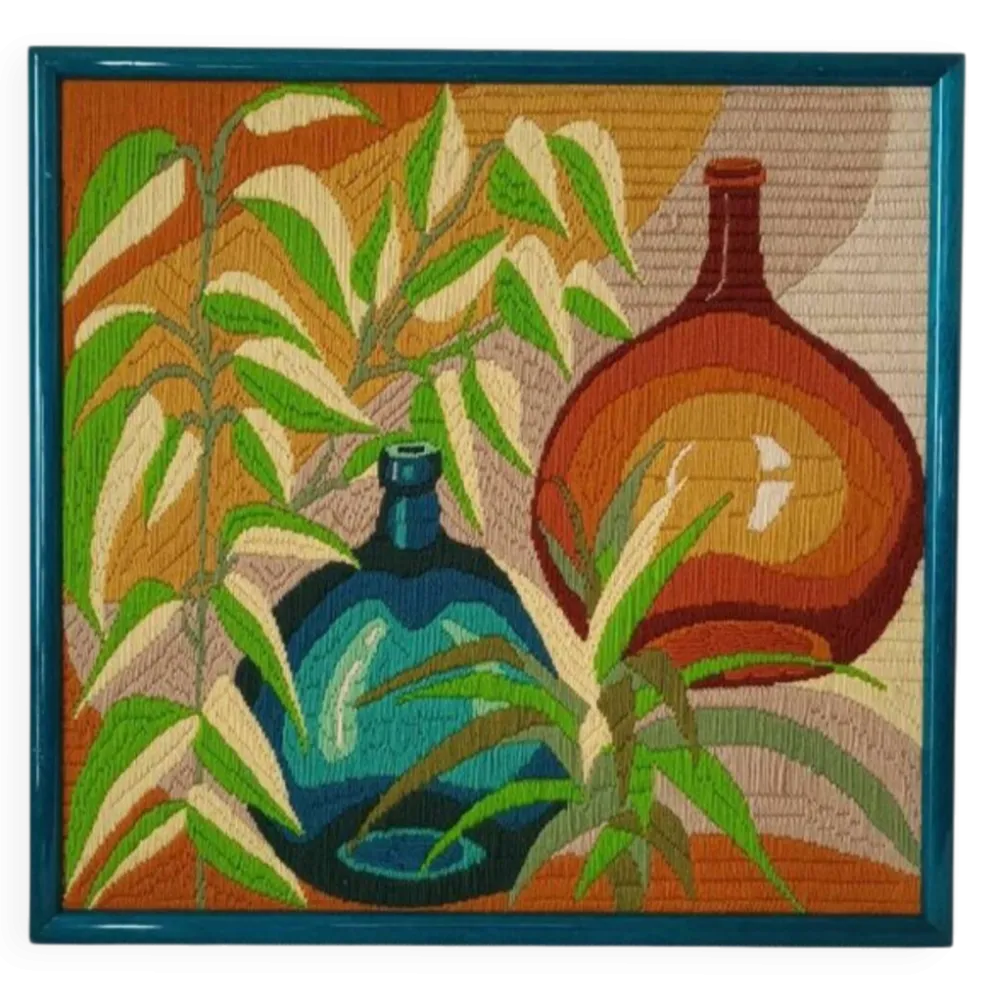Tapisserie Laine vintage 1970