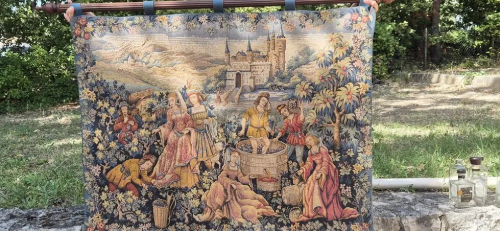 Tapisserie le chant de la vigne de Marc Waymel