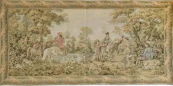 Tapisserie mécanique "Chasse Royale"