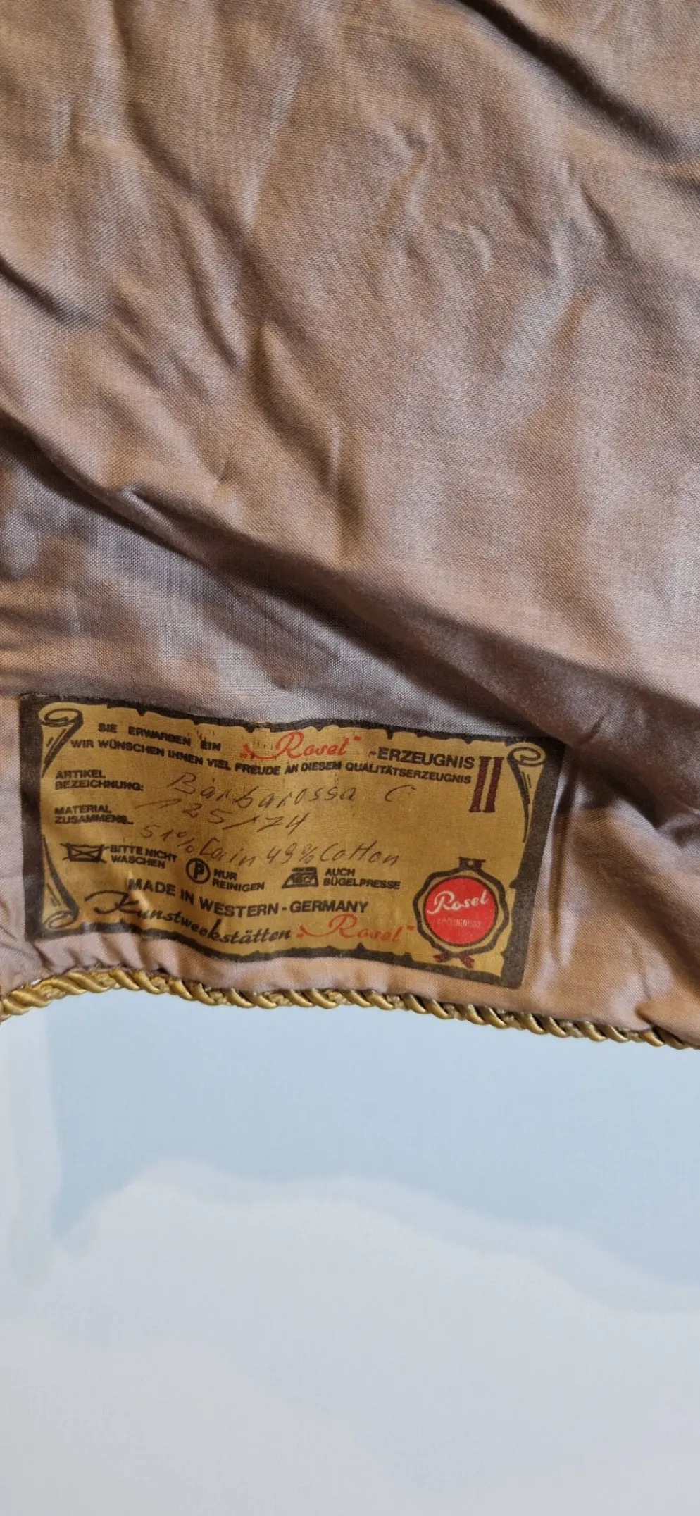 Tapisserie médiévale Rosel Erzeugnis