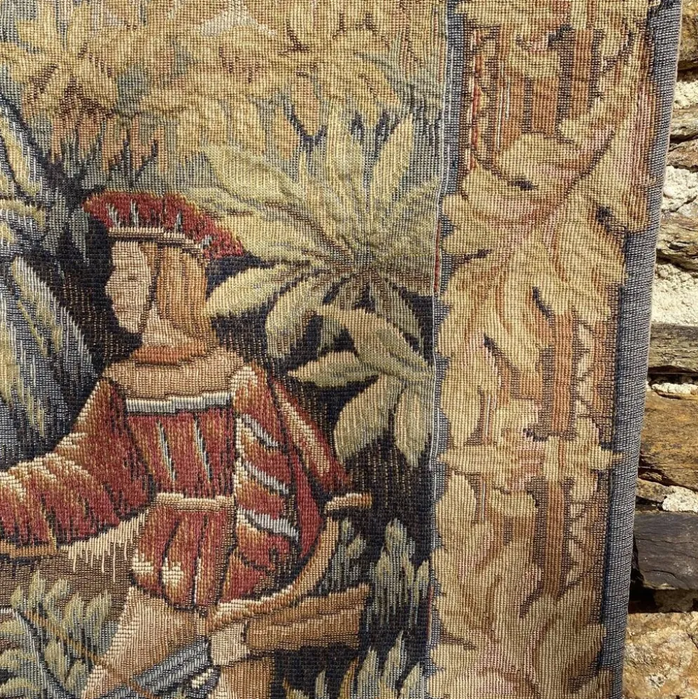 Tapisserie murale "Chasse royale ", Franklin Mint, fabriqué en France