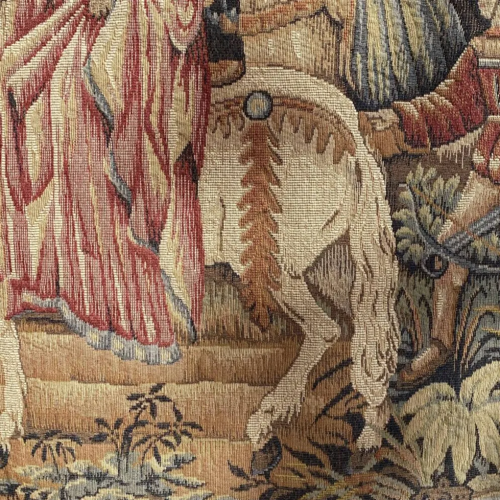 Tapisserie murale "Chasse royale ", Franklin Mint, fabriqué en France