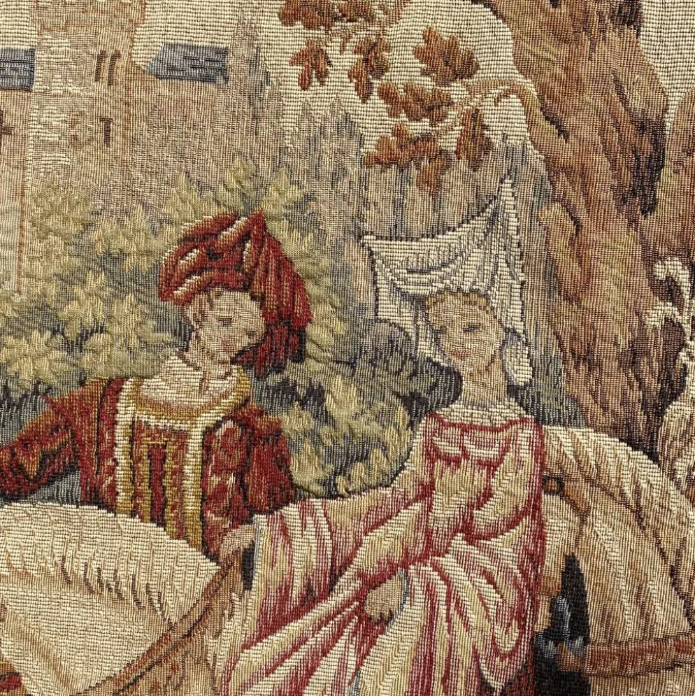 Tapisserie murale "Chasse royale ", Franklin Mint, fabriqué en France