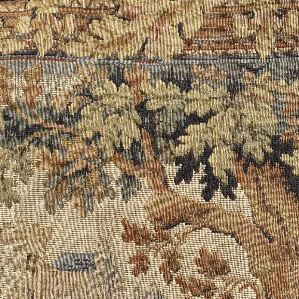 Tapisserie murale "Chasse royale ", Franklin Mint, fabriqué en France