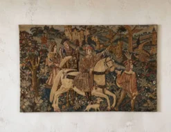 Tapisserie murale de style médiéval 100 × 64 cm