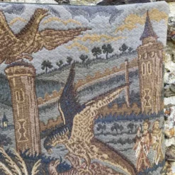Tapisserie murale de style médiéval 100 × 64 cm