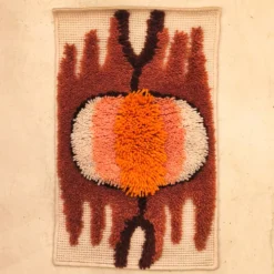 Tapisserie murale laine 1970