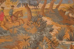 Tapisserie murale scène de chasse à courre