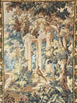 Tapisserie Murale , Scène Romantique Avec Ruines Antiques