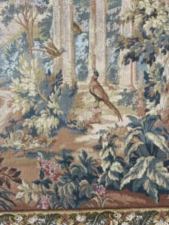 Tapisserie Murale , Scène Romantique Avec Ruines Antiques